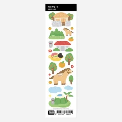 Jeju Travel Slim Sticker