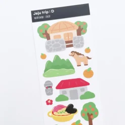 Jeju Travel Slim Sticker