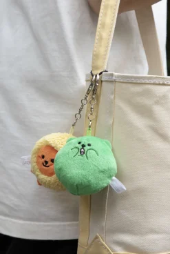 Jelly Bear Fluffy Key Ring