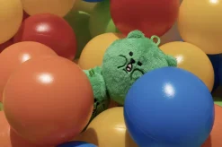 Jelly Bear Fluffy Key Ring