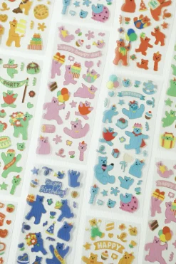 Jelly Bear Goldline Sticker v1