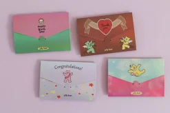 Jelly Bear Hologram Folding Card