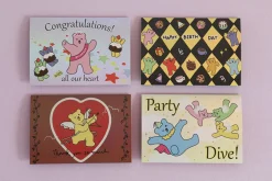Jelly Bear Hologram Folding Card