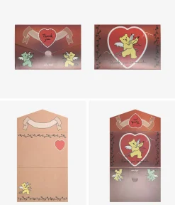 Jelly Bear Hologram Folding Card