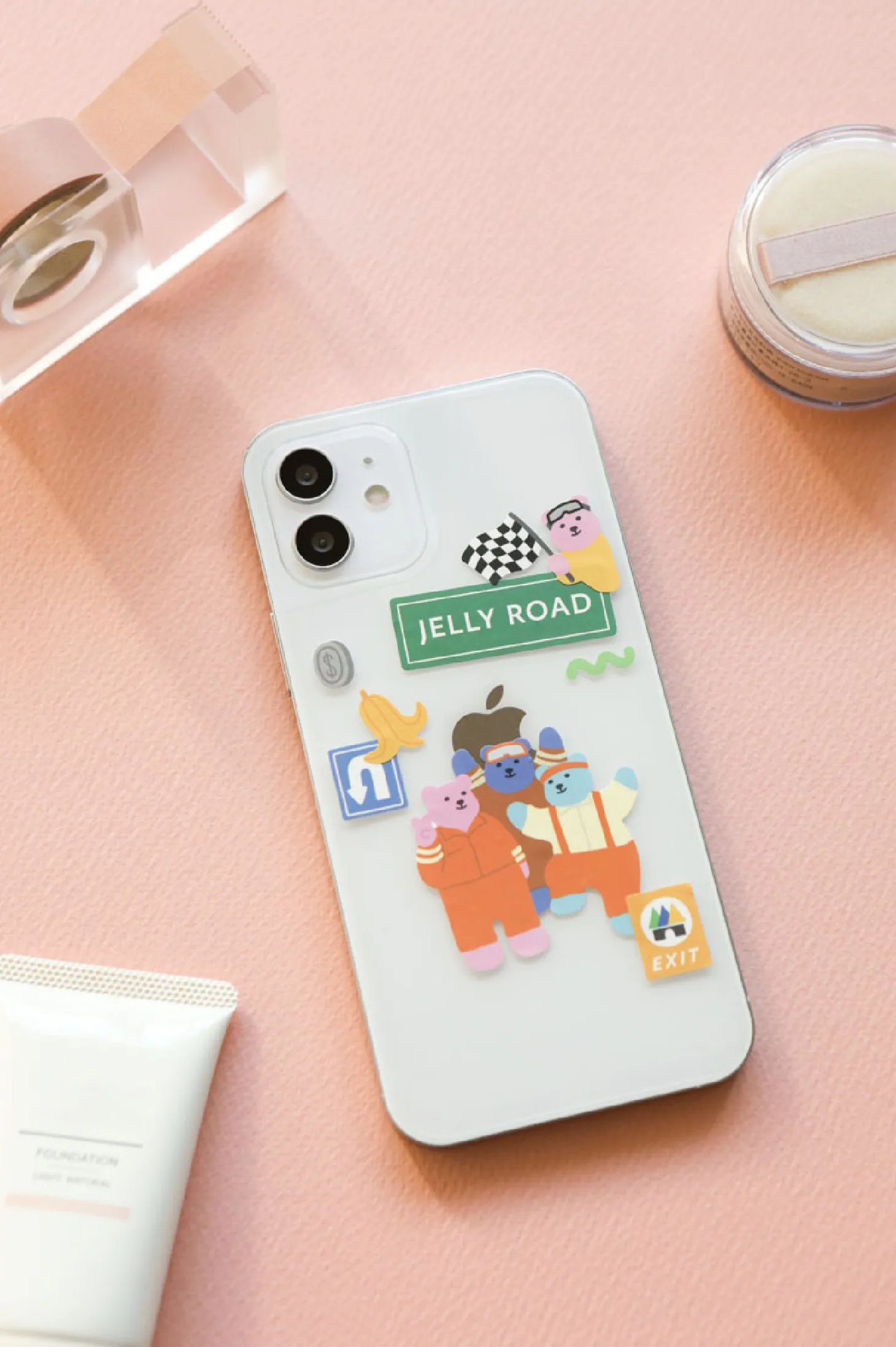 Jelly Bear Phone Deco Sticker v2