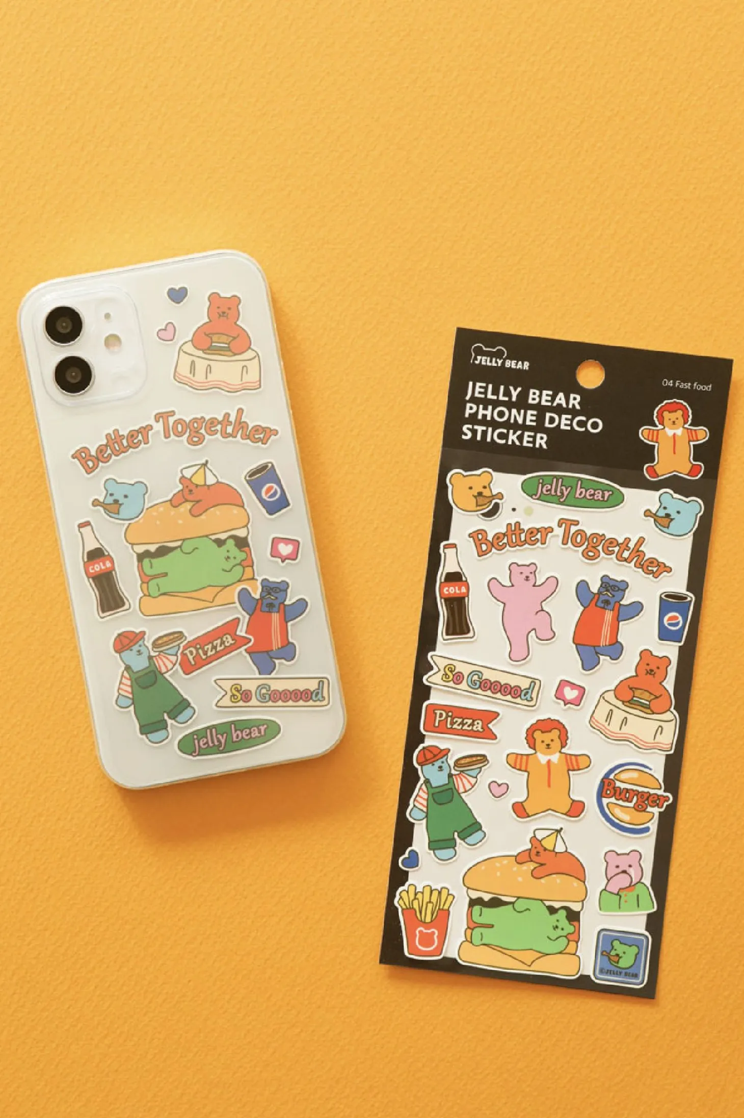Jelly Bear Phone Deco Sticker v2