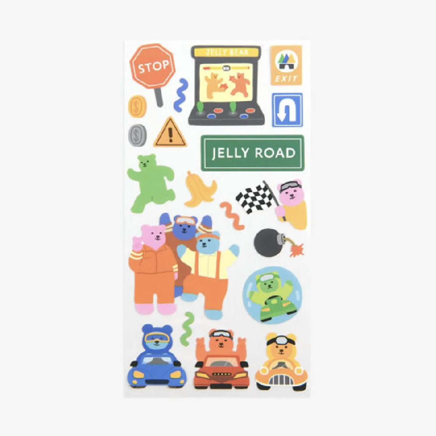 Jelly Bear Phone Deco Sticker v2
