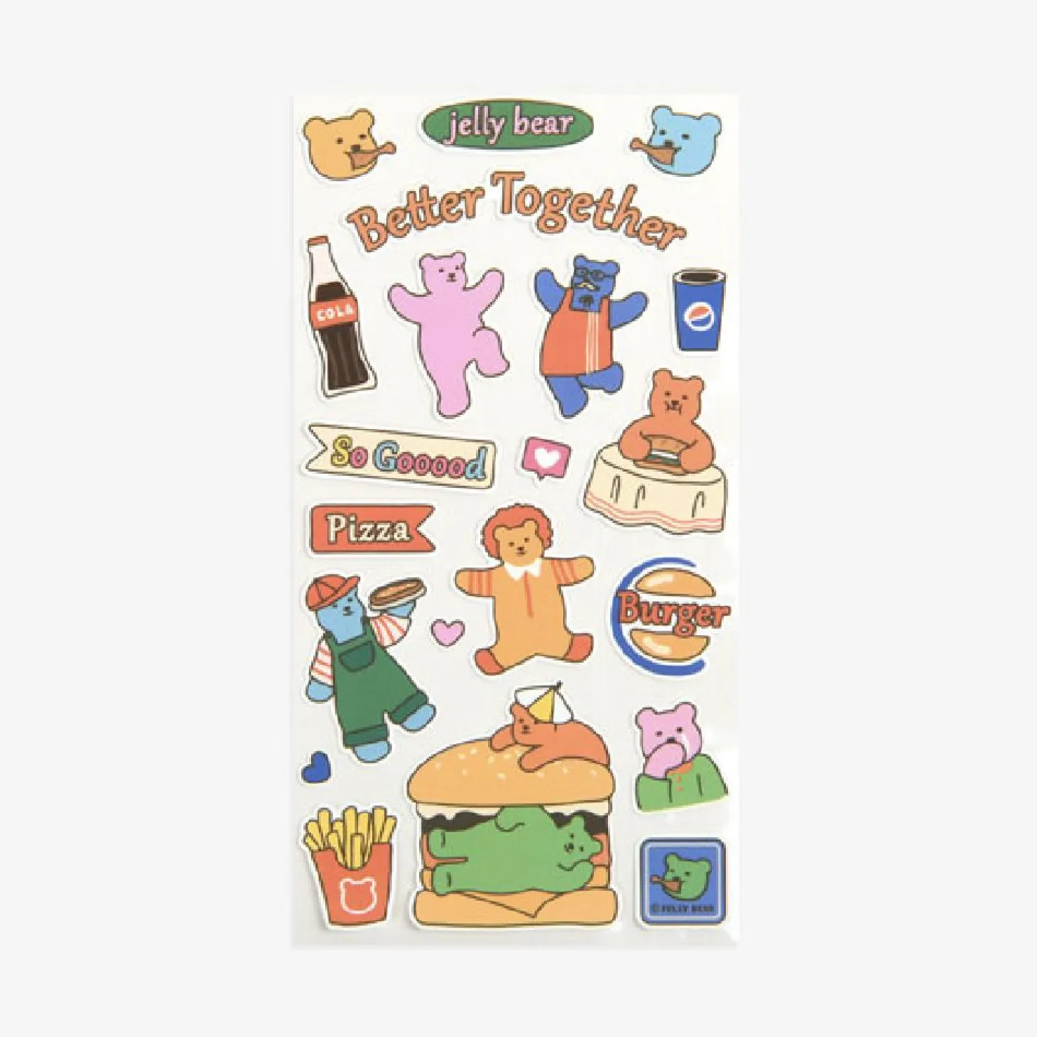 Jelly Bear Phone Deco Sticker v2