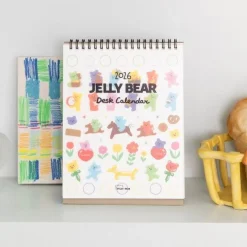2026 Jelly Bear Standing Calendar