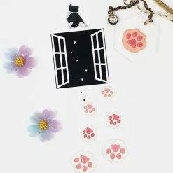 Jelly Cat Paw Puffy Sticker