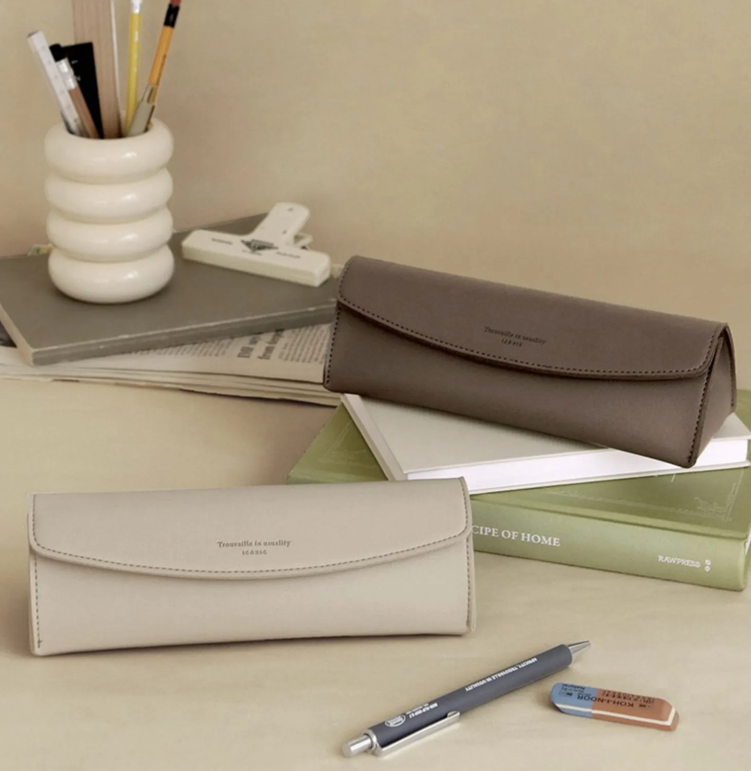 Journey Vegan Leather Pen Pouch