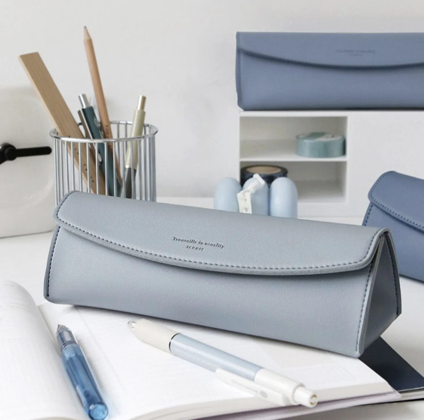 Journey Vegan Leather Pen Pouch