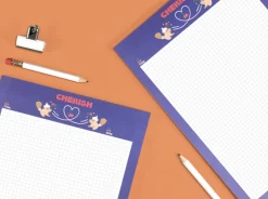 Juicy Bear B5 Grid Notepad