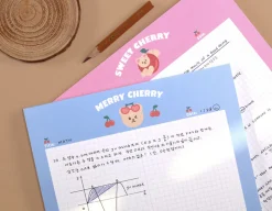 Juicy Bear B5 Grid Notepad