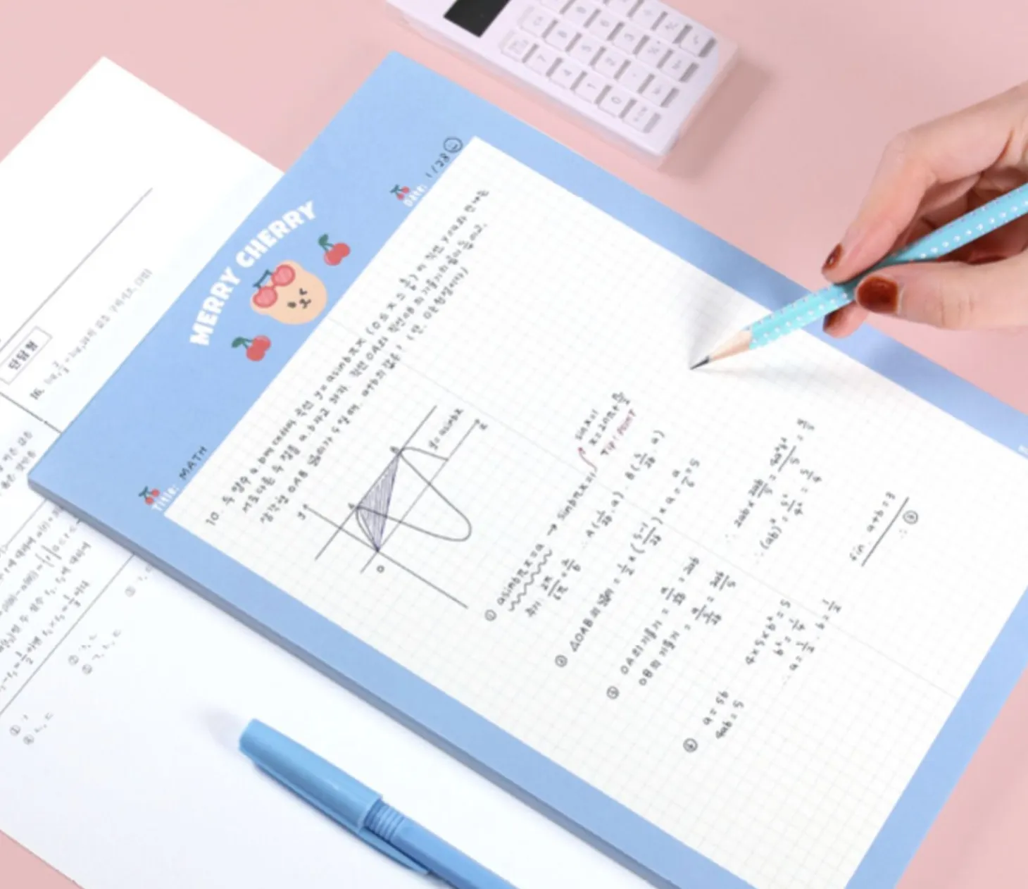 Juicy Bear B5 Grid Notepad
