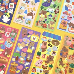 Juicy Bear Removable Slim Sticker v1