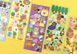 Juicy Bear Removable Slim Sticker v1