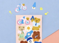 Juicy Bear Removable Slim Sticker v1