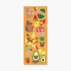 Juicy Bear Removable Slim Sticker v1
