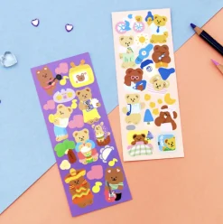 Juicy Bear Removable Slim Sticker v1