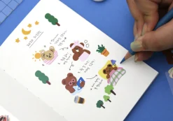 Juicy Bear Removable Slim Sticker v1