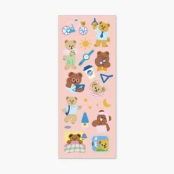 Juicy Bear Removable Slim Sticker v1