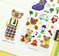 Juicy Bear Removable Slim Sticker v1