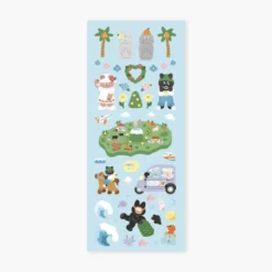 Juicy Bear Removable Slim Sticker v2
