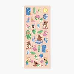 Juicy Bear Removable Slim Sticker v7