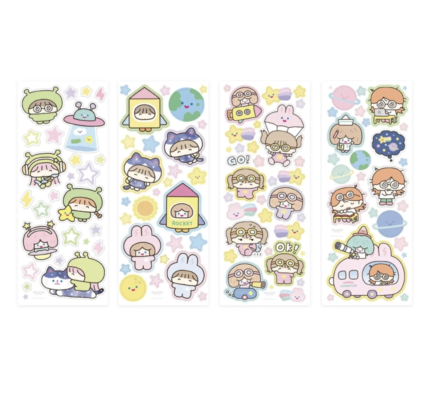 Kawaii Alien Research Lab Sticker