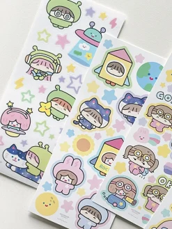 Kawaii Alien Research Lab Sticker