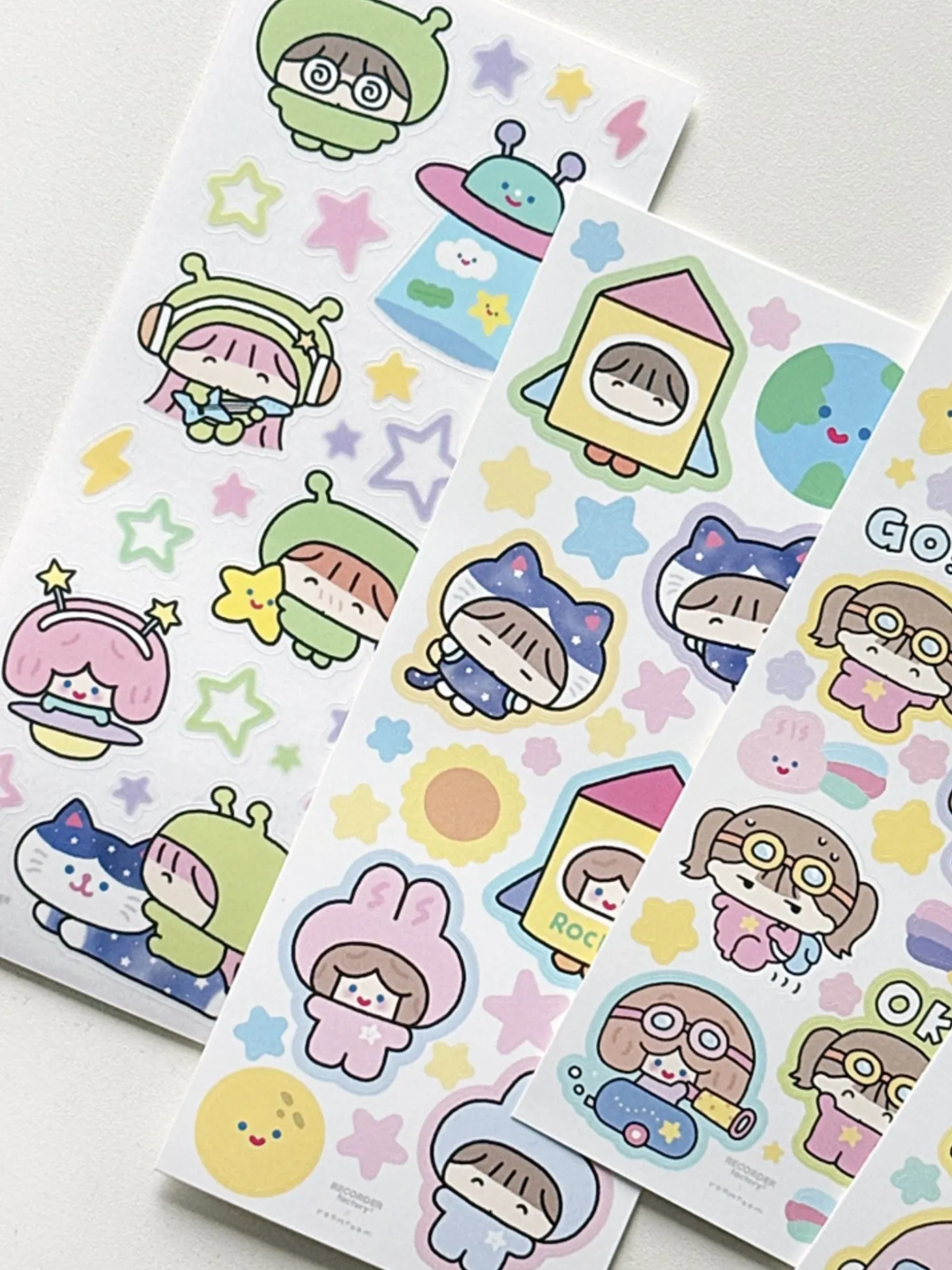 Kawaii Alien Research Lab Sticker