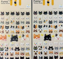 Kawaii Cats Emoji Sticker