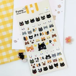 Kawaii Cats Emoji Sticker