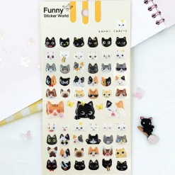 Kawaii Cats Emoji Sticker