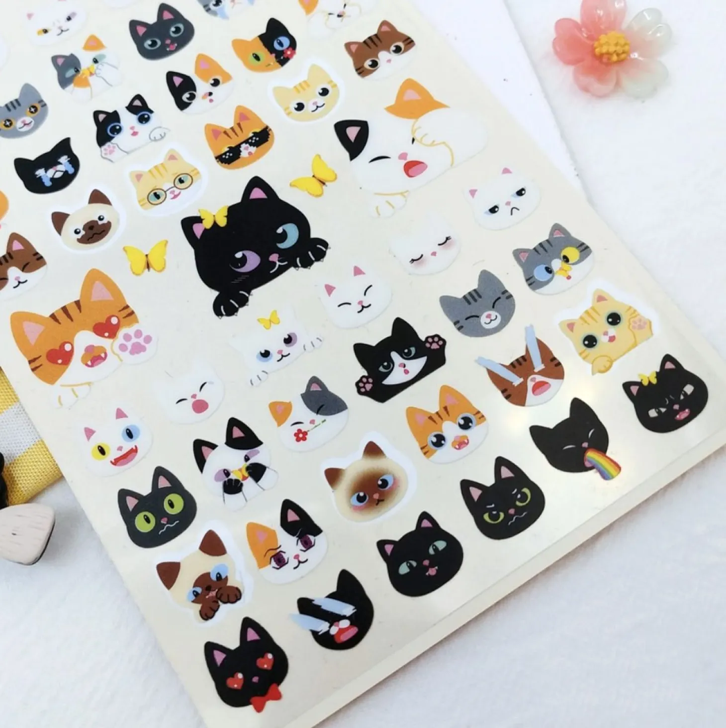 Kawaii Cats Emoji Sticker