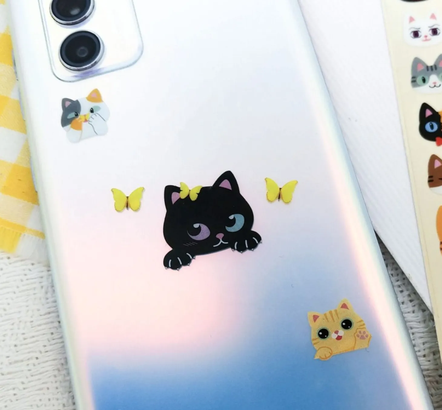 Kawaii Cats Emoji Sticker