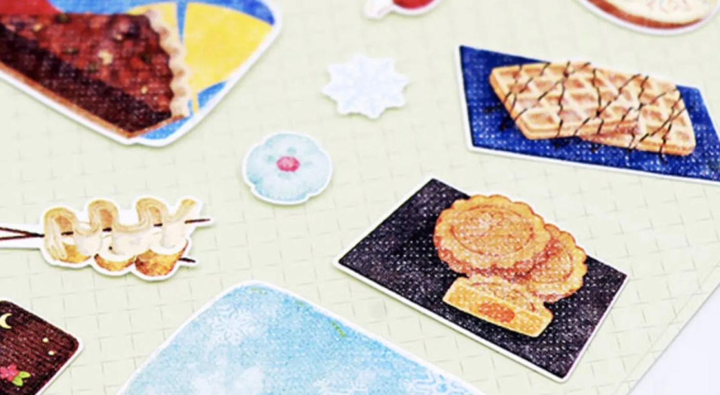 K Dessert Deco Sticker