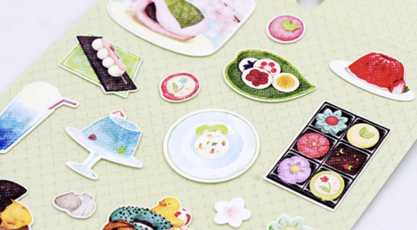 K Dessert Deco Sticker
