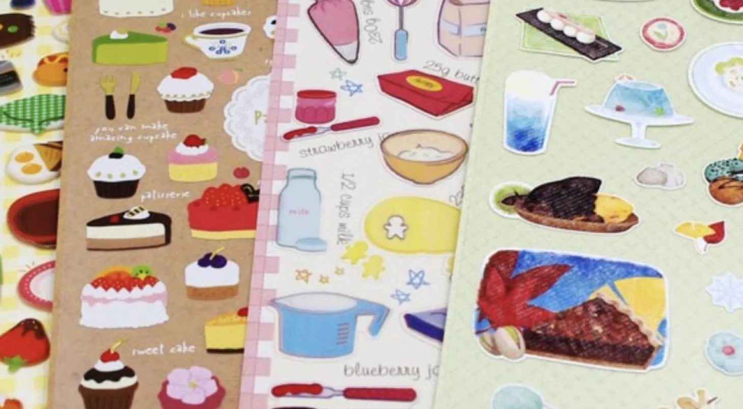 K Dessert Deco Sticker