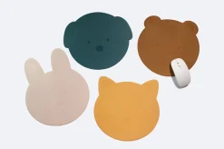 Kitty Vegan Leather Mouse Pad