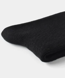 Knit Mesh Knee-high Women Socks