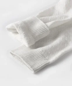Knit Mesh Knee-high Women Socks