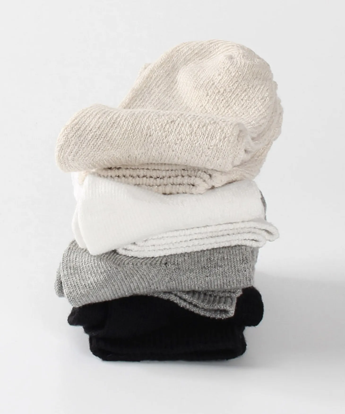 Knit Mesh Knee-high Women Socks