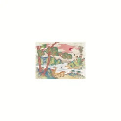 Korean Heritage Art Postcard