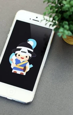 Korean Traditional Clothing Cellphone Screen Cleaner