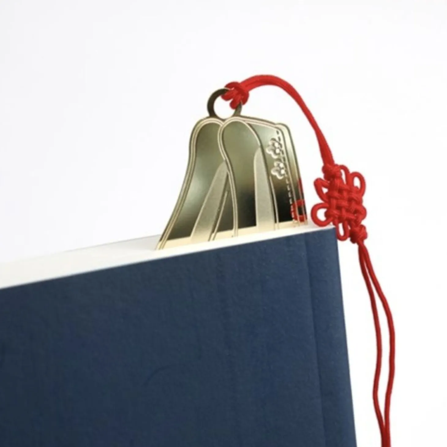 Korean Traditional Gold Bookmark & Card