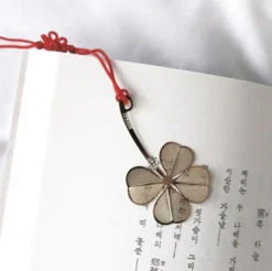 Korean Traditional Gold Bookmark & Card