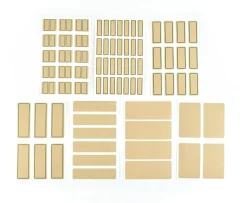 Kraft Label Sticker Set