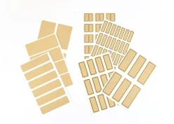 Kraft Label Sticker Set